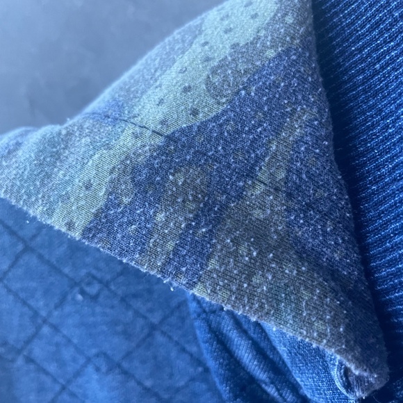 Blue handcrafted vintage jacket, size XL and unisex - Picture 4 of 7